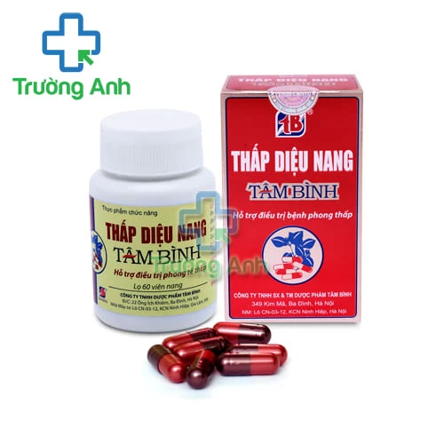 Thấp Diệu Nang Tâm Bình - Sản phẩm hỗ trợ giảm xương khớp